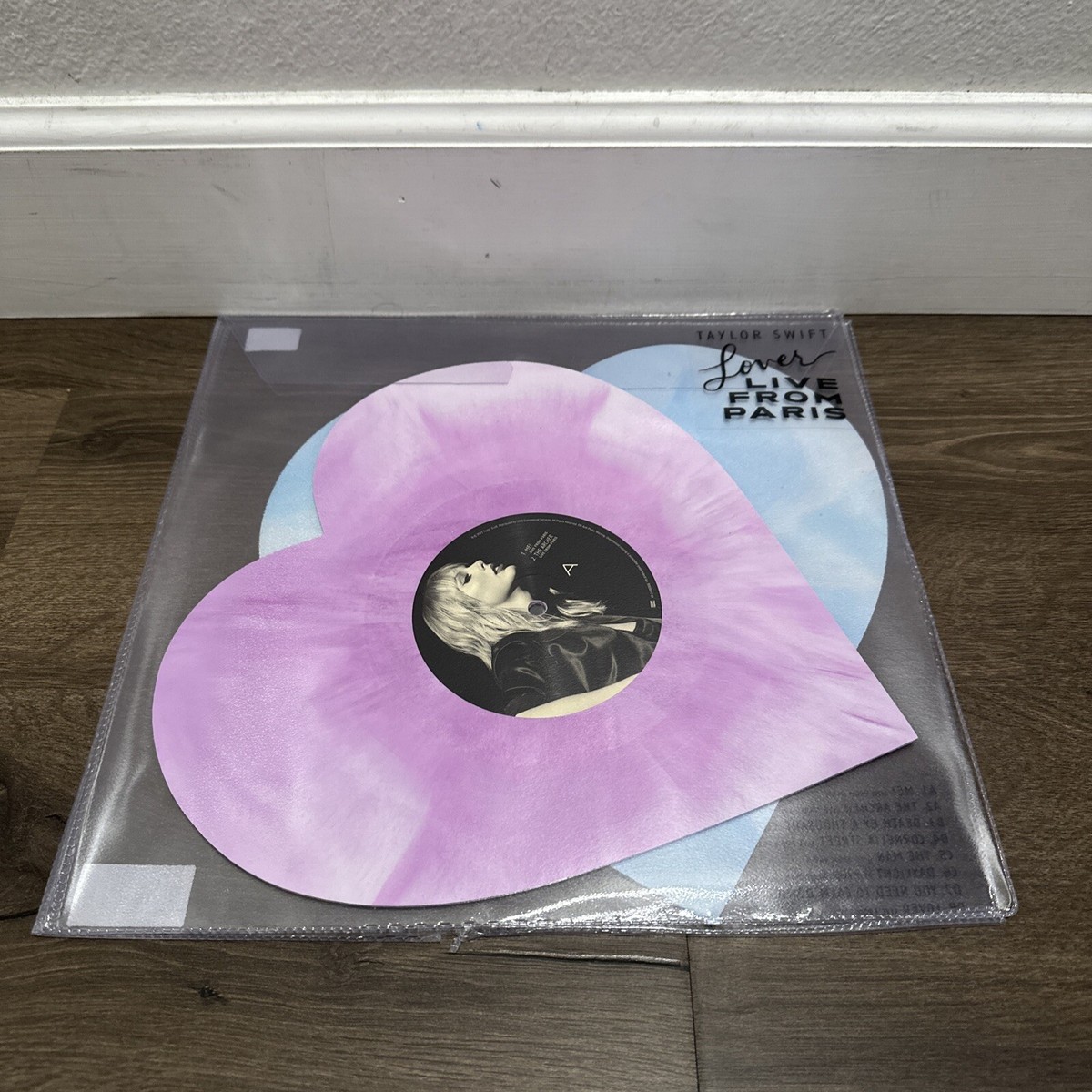 Taylor Swift - Lover (Live From Paris) - Heart Shaped Vinyl