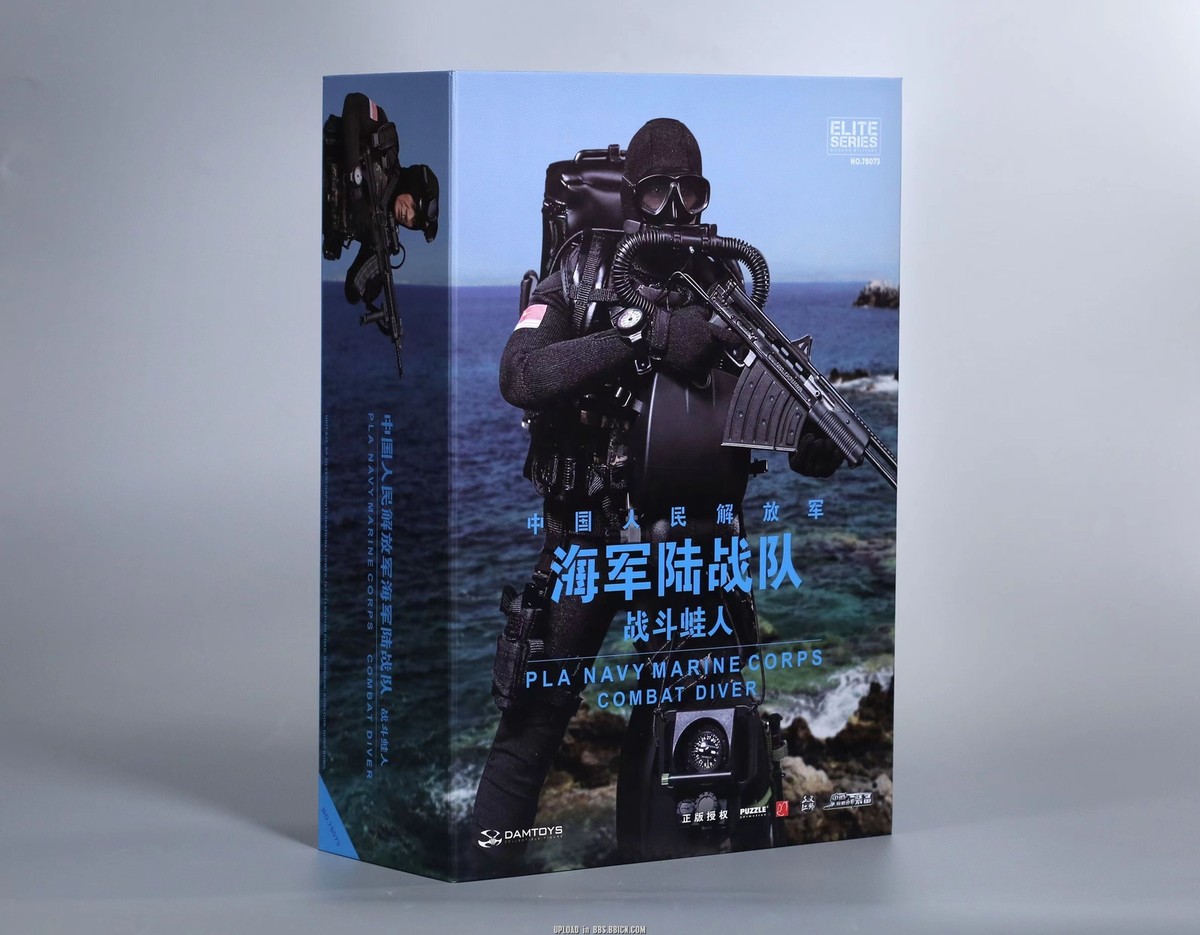 Ready! DAMTOYS DAM 78073 1/6 PLA Navy Marine Corps Combat Diver