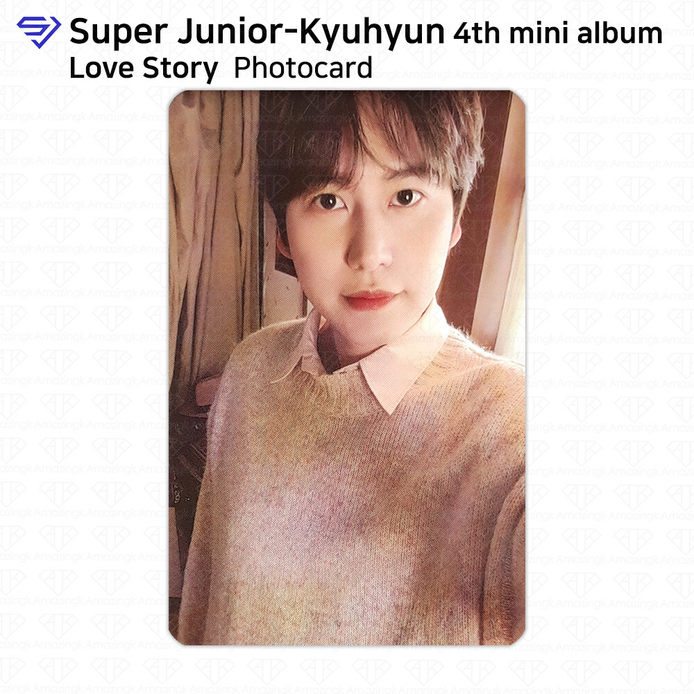 Kyuhyun from Super Junior 4th mini album Love Story Official