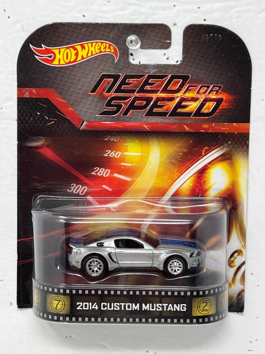 Hot Wheels Retro Entertainment Need for Speed 2014 Custom Mustang