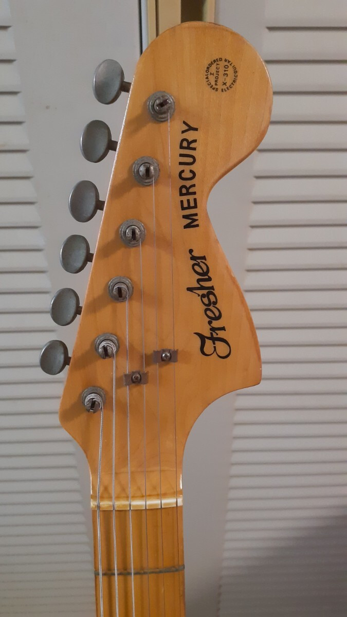 Electric Guitar Fresher Mercury X-310 Mustang Blue Made in Japan