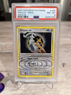 Pokémon TCG Arceus Holo (AR5) Platinum Arceus (PSA 8) mint NM | eBay