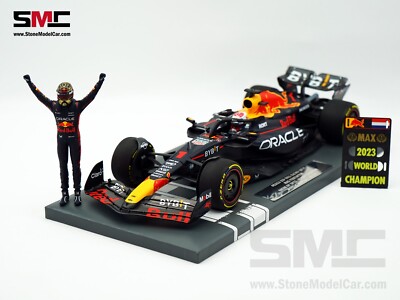 Red Bull F1 RB19 Max Verstappen Qatar 2023 World Champion 1:18