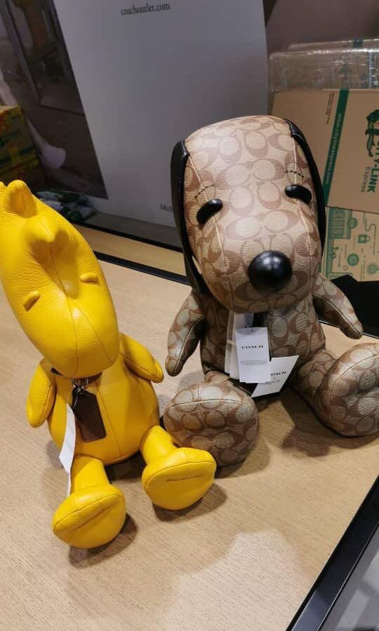 Coach X Peanuts Snoopy & Woodstock Plush Set New With Tags | eBay