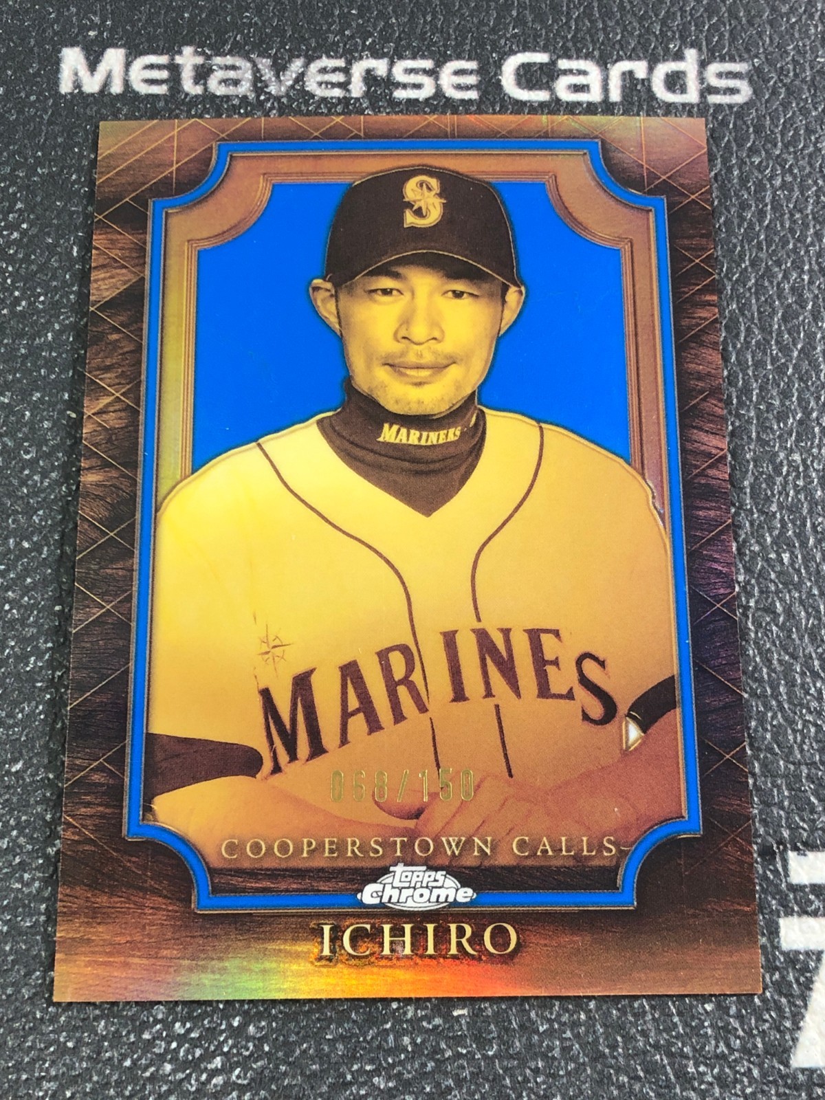 Ichiro Suzuki 2025 Topps Chrome #CC-1 Cooperstown Calls - Blue
