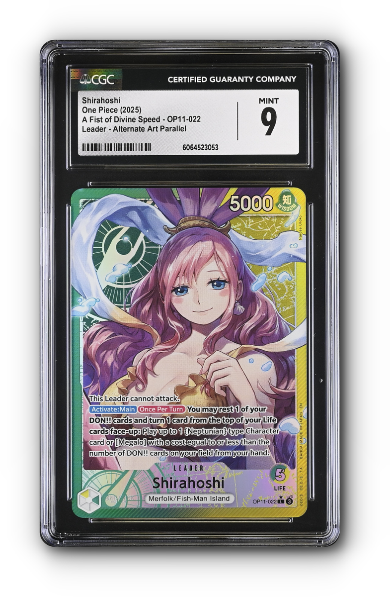 Shirahoshi (022) (Alternate Art) OP11-022 A Fist of Divine Speed