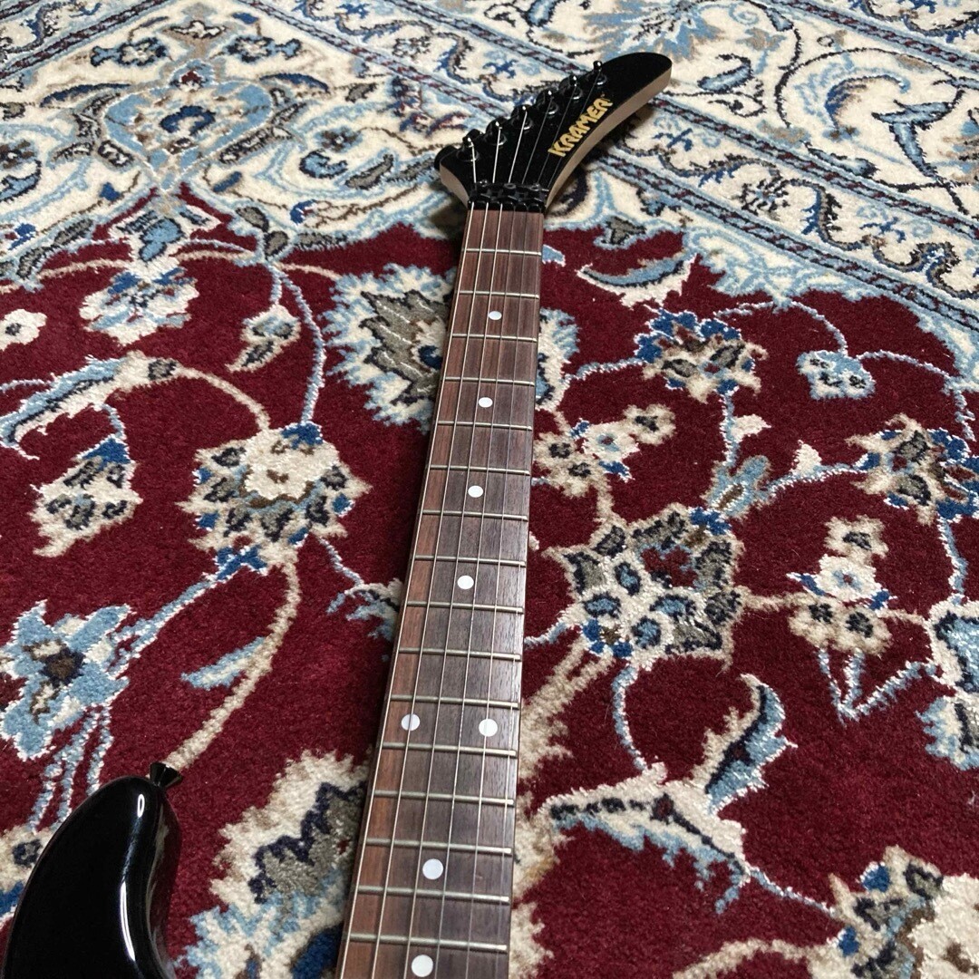 Electric Guitar Kramer LK1-BF Black Maple Neck Rosewood