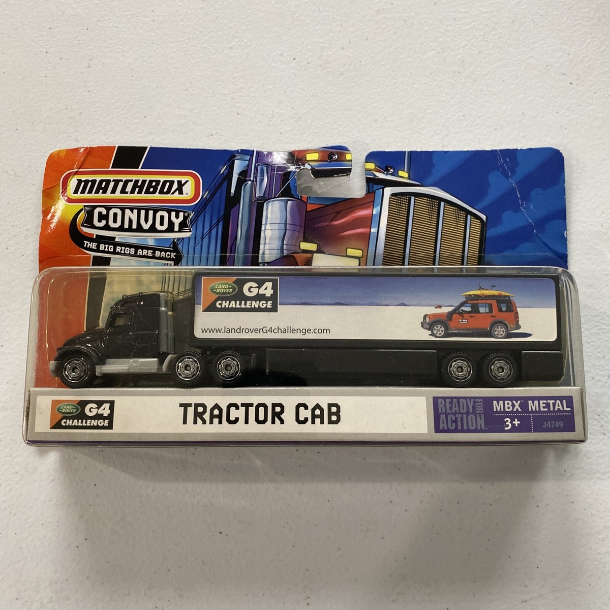 Matchbox Convoy The Big Rigs Are Back Tractor Cab Land Rover G4