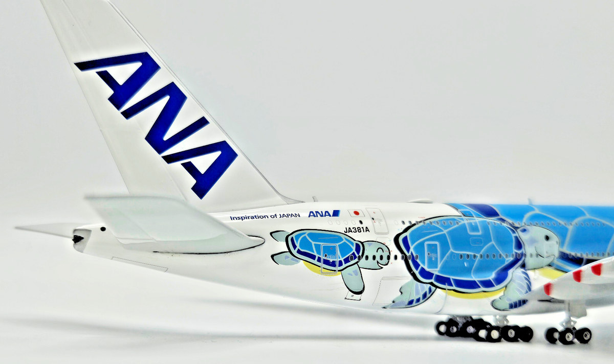 Japan Airlines Airbus A380 ANA 1/400 Limox 04199 Reg JA928A | eBay