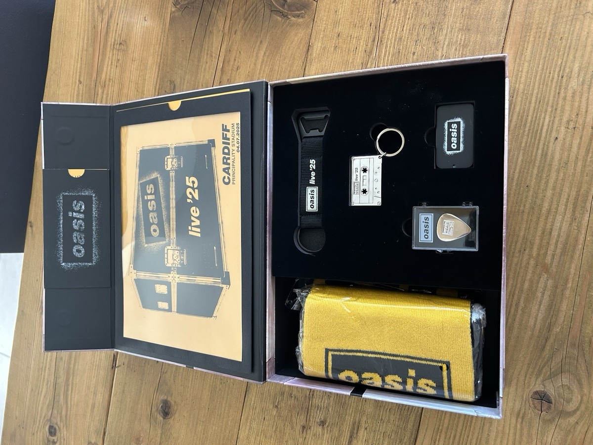 OASIS Live '25 VIP Exclusive Merch Box - Cardiff Opening Night