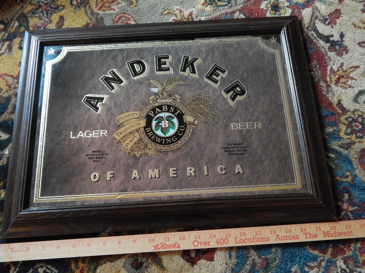Andeker of America ~Pabst Brewing Co~ [22.5'' x 16