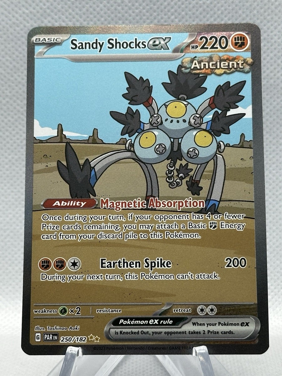 Mint Alt Art Sandy Shocks Ex Secret 250/182 Paradox Rift Pokemon