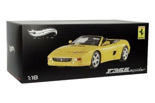 1985 FERRARI 288 GTO YELLOW BY HOT WHEELS ELITE 1:18 BRAND NEW IN