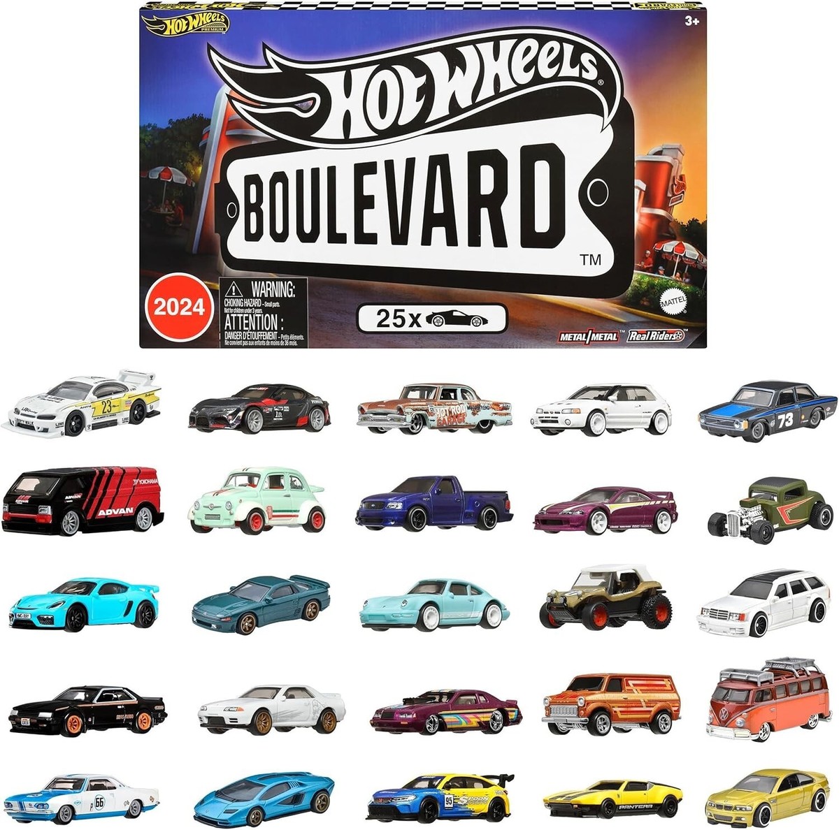 2024 Hot Wheels Boulevard 25 Car Factory Set | eBay