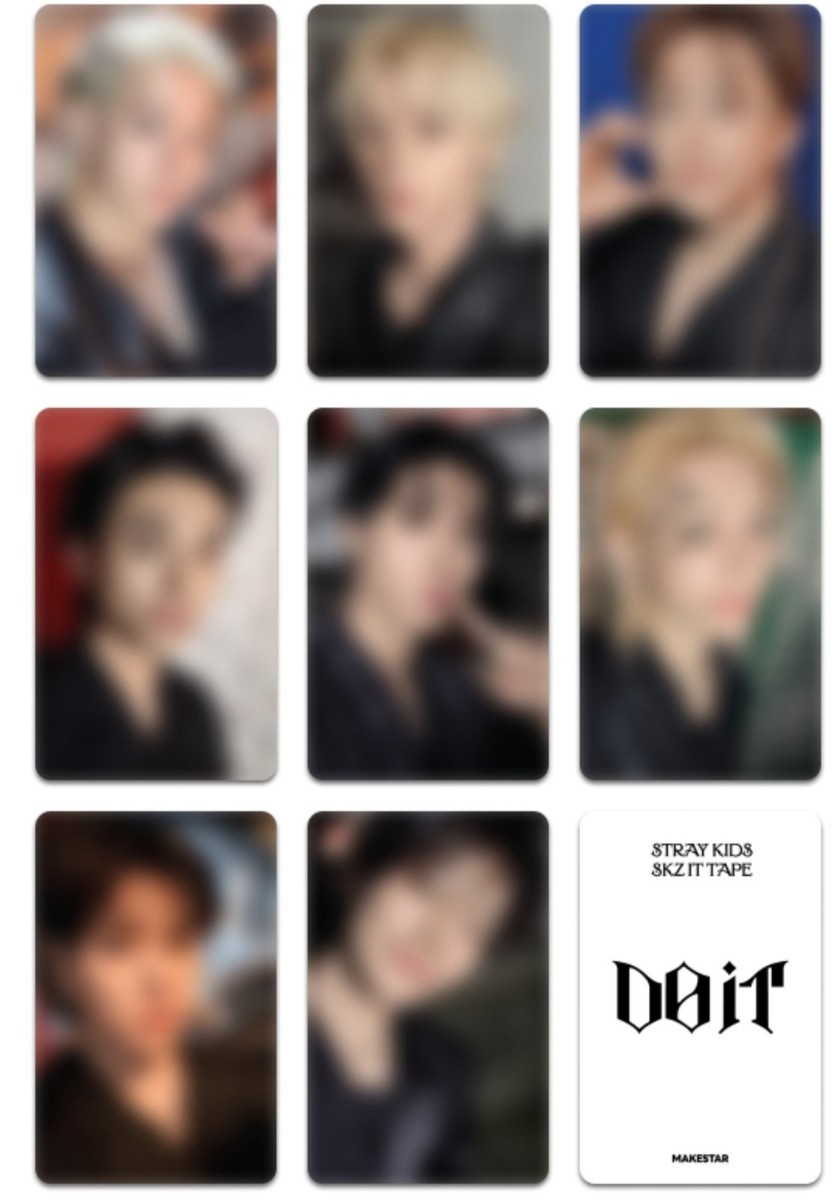 Stray Kids LUCKYDRAW PHOTOCARD IT TAPE 'DO IT' [It VER.] MAKESTAR