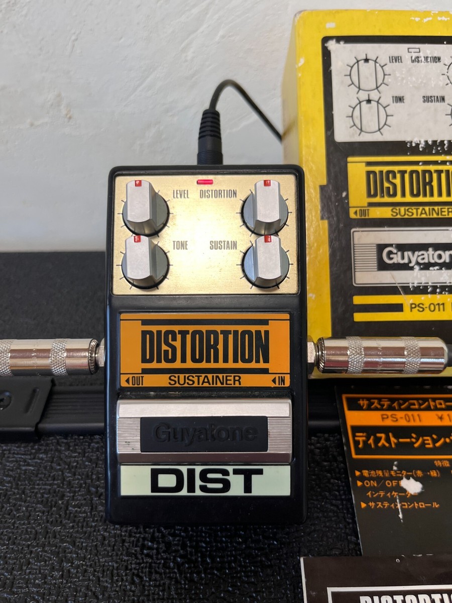 GUYATONE DISTORTION SUSTAINER PS-011 Effect Pedal Made in Japan