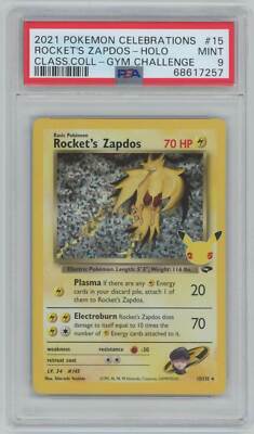 Pokemon Celebrations Classic Collection - Rocket's Zapdos Holo #15