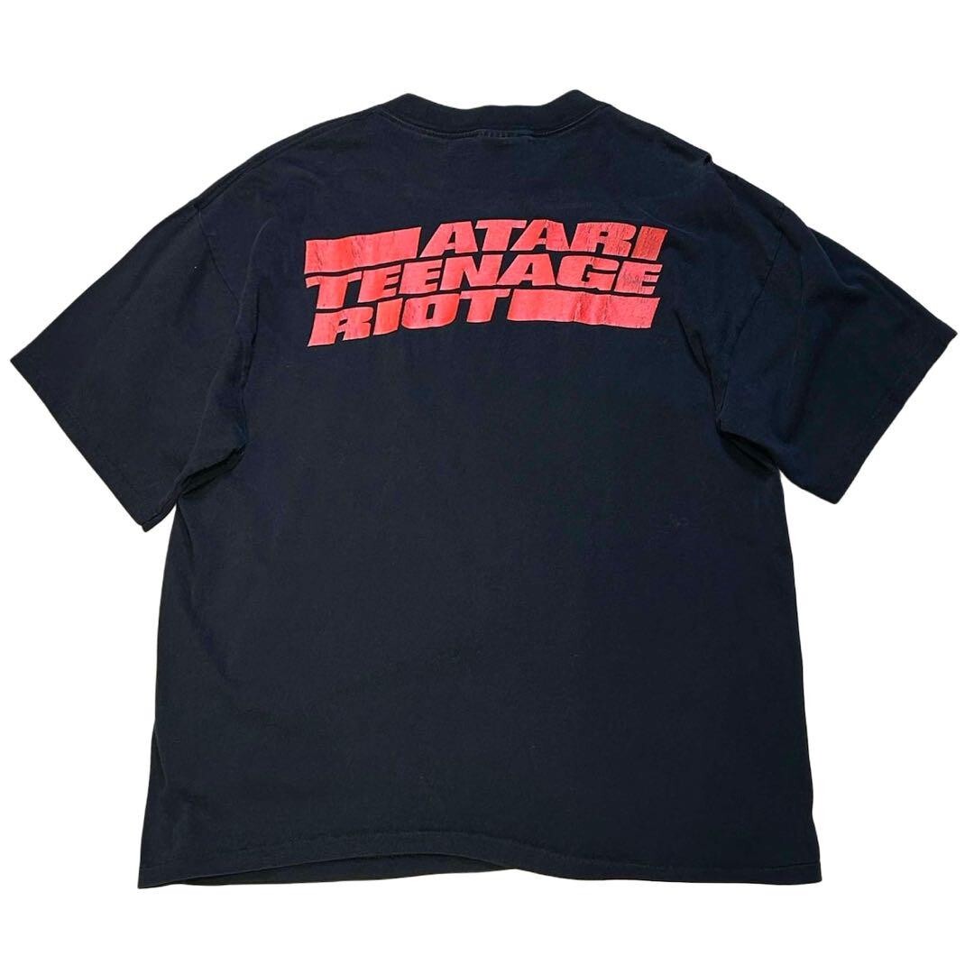 90s ATARI TEENAGE RIOT T-shirt DHR Digital Hardcore [XL] Single