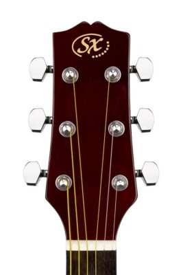 SX DG1K/NA acoustic guitar full size beautiful instrument | eBay
