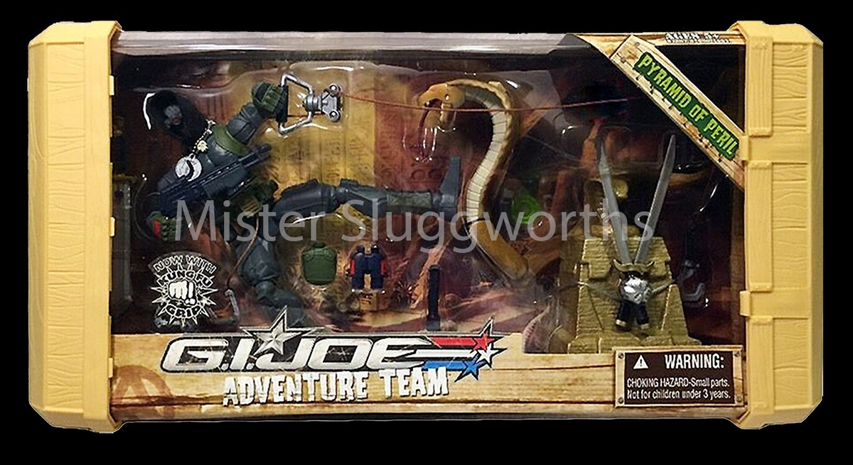 NEW GI Joe Hasbro Sigma 6 Pyramid of Peril Snake Eyes Adventure