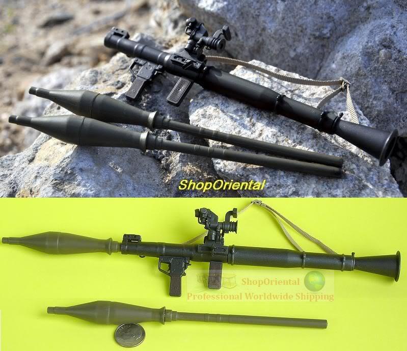 1:6 Scale Russia Warsaw Afghanistan RPG-7 ROCKET PROPELLED GRENADE
