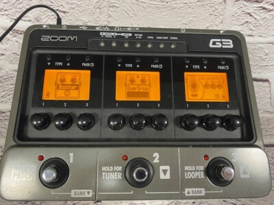 Zoom G3X Multi-Effects Guitar Effect Pedal for sale online | eBay