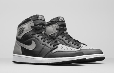 Nike Air Jordan 1 Retro High OG Shadow 2018 Size4-10.5 Black Grey