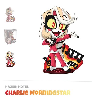 Youtooz * Charlie Morningstar * Hazbin Hotel * Vinyl Figure * NEW