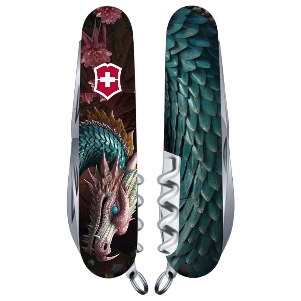 Victorinox Climber Swiss Army Knife Zodiac Azure Dragon 2024