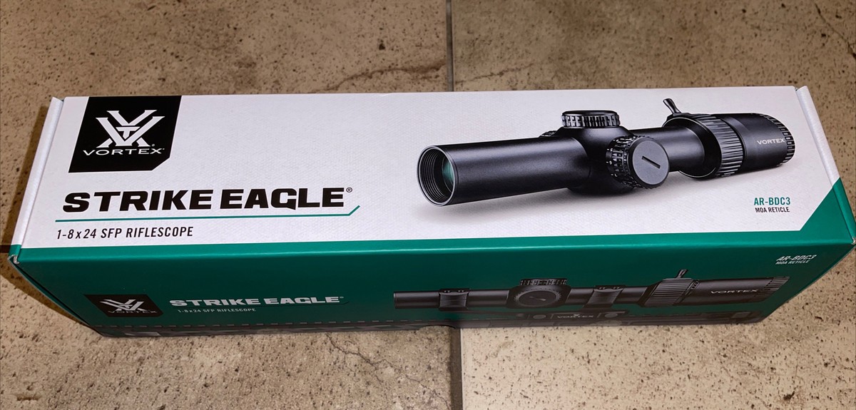 Vortex Strike Eagle 1-8x24mm Rifle Scope for sale online | eBay