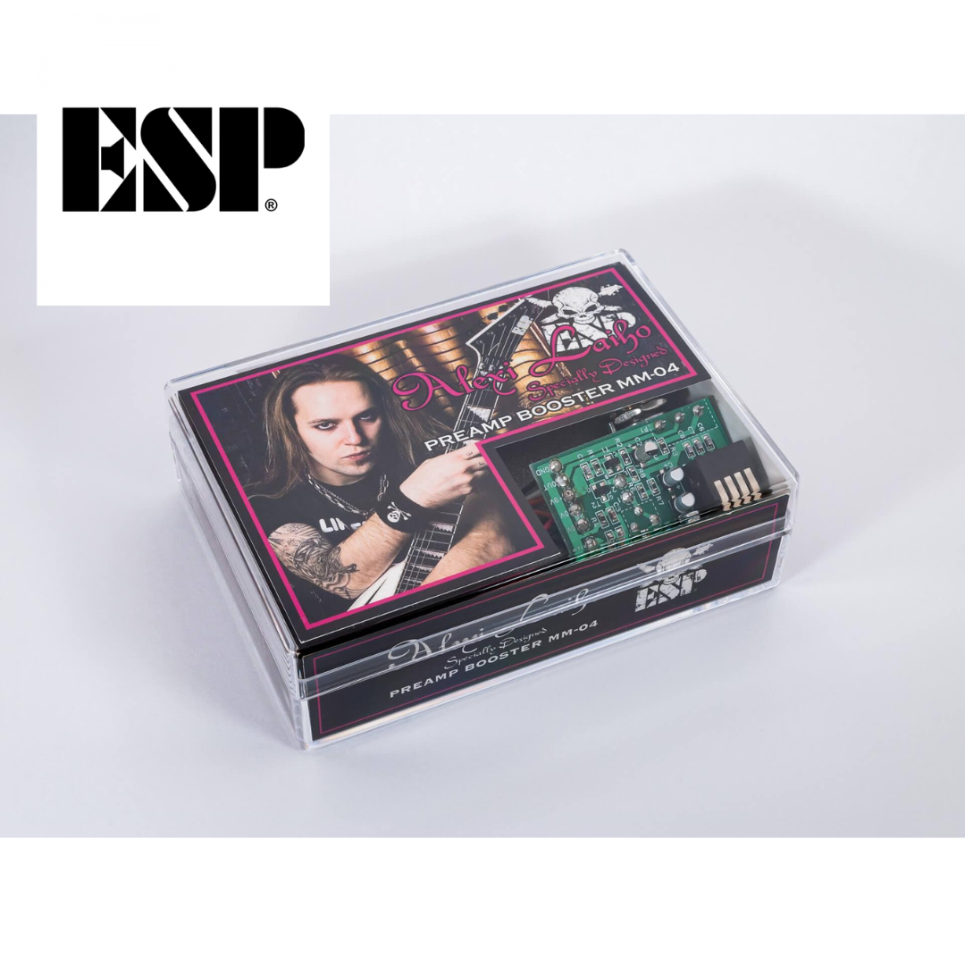 ESP MM-04 Guitar Preamp Booster Alexi Laiho Model New from JAPAN