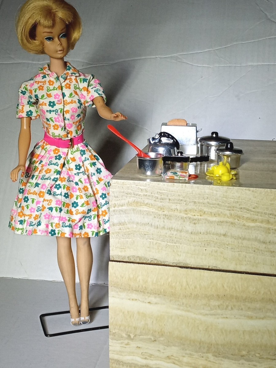 クリアファイル Barbie Doll LEARNS TO COOK クリアファイル Barbie