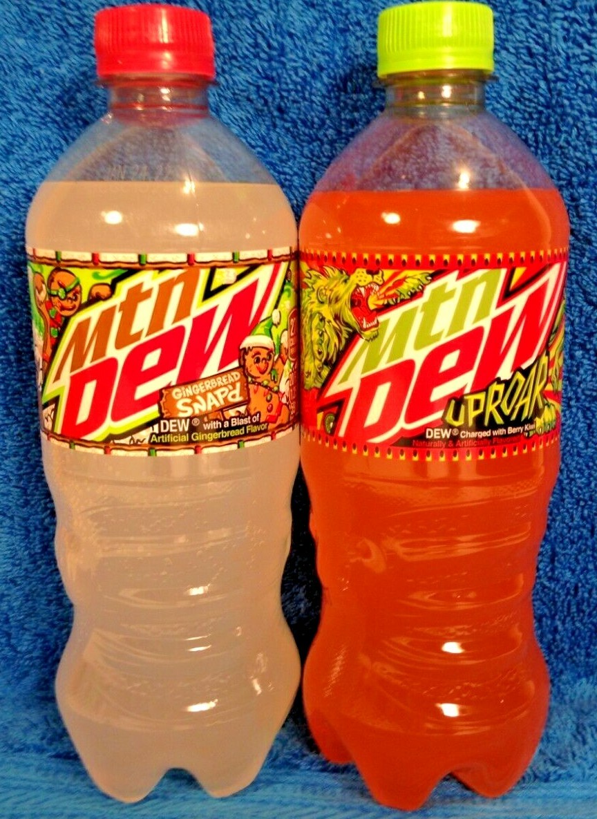 Mountain Dew Uproar And Gingerbread SNAP'd (In Hand Same Day Ship