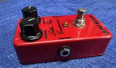 BMF Effects Little Red Compressor Guitar Pedal | eBay