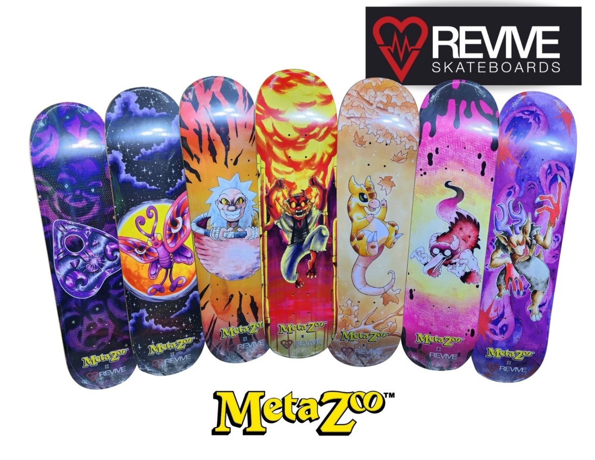Revive x MetaZoo Seance Skateboard Decks Set of 7 | eBay