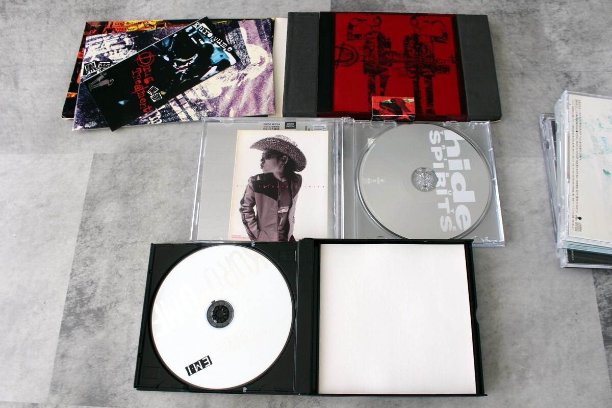 SET x7 Kuroyume Hitoki Japan CD EMI 1994-1998 Best of worst