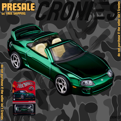 1997 Toyota Supra Spectraflame British Racing Green — Hot Wheels