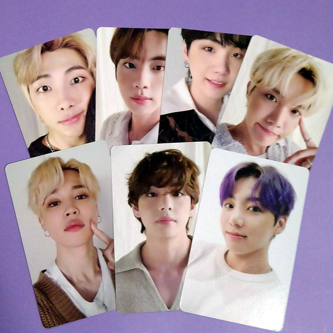 BTS DECO KIT Double-Sided PHOTO CARD SET JUNGKOOK V JIMIN JIN SUGA
