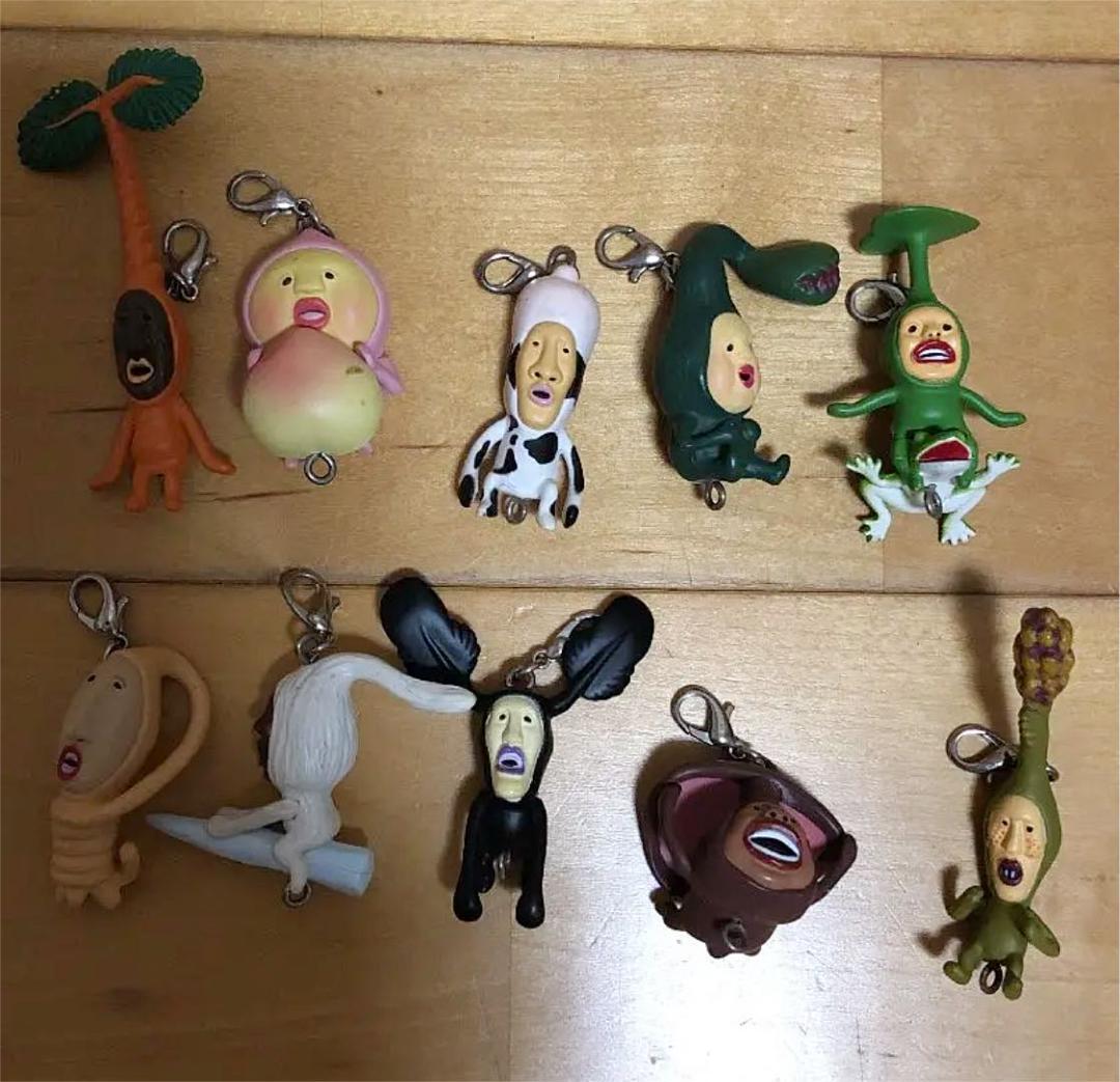 Kobito dukan Tsunagaru Mascot Figures keychain 2nd Edition All 10