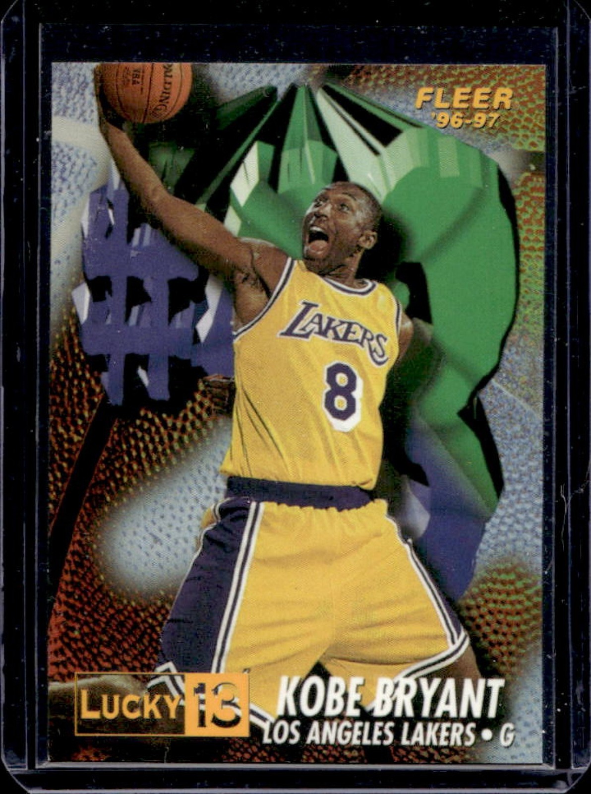 Kobe Bryant 1996 Fleer #13 Lucky 13 Price Guide - Sports Card Investor