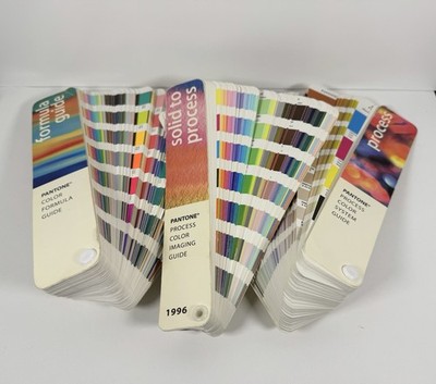 Vintage 1996 Pantone Color Formula Guide Coated and Uncoated