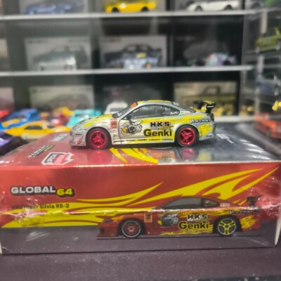 CHASE Tarmac Works - Nissan HKS Genki Hiper Silvia S15 RS-2 Red