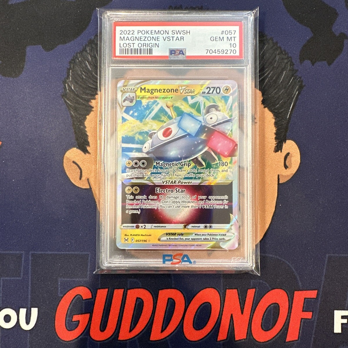 💎PSA 10 GEM 2022 Pokemon Lost Origin MAGNEZONE VSTAR #057 Ultra