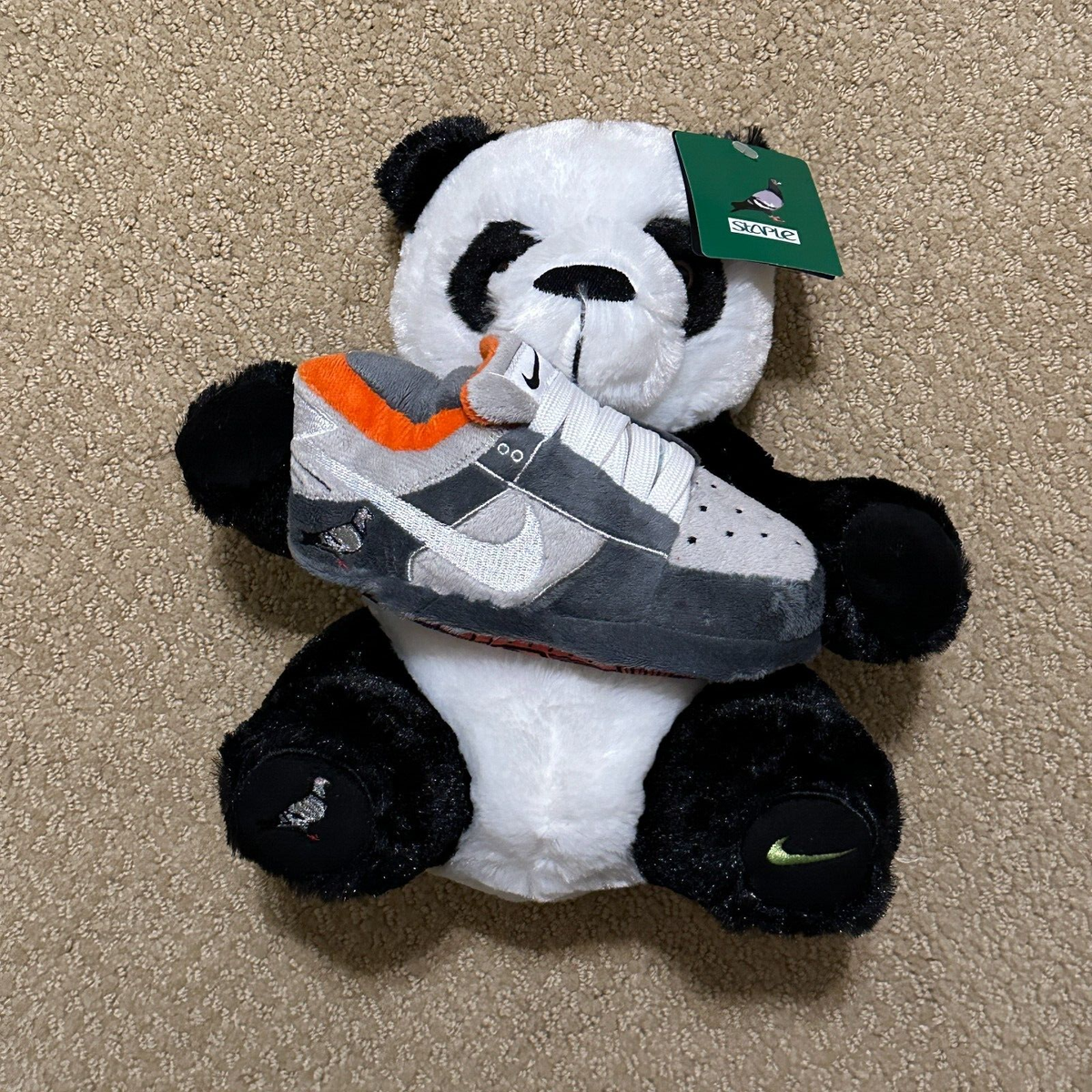 Nike SB x Staple Panda Pigeon Plush Bear Toy SS19 | eBay