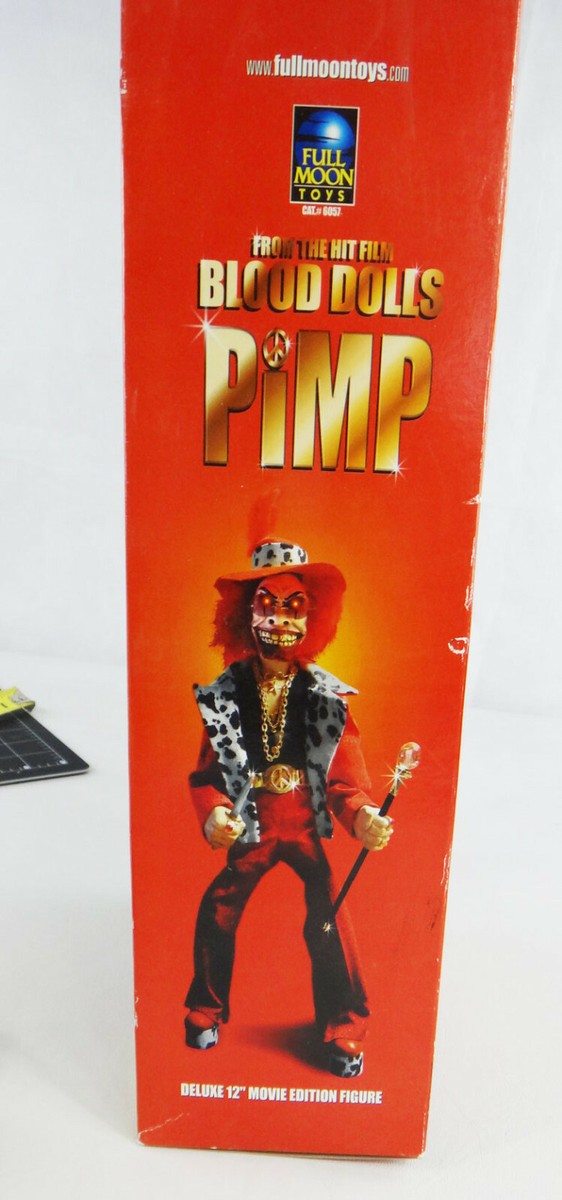 PIMP Blood doll evil clown 1990s horror movie dvd full moon toy