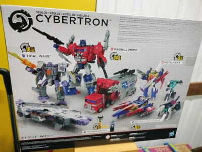 Hasbro Transformers Titans Return Siege on Cybertron Exclusive Box