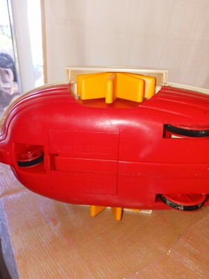 Vintage Walt Disney Toy Mickey Mouse Steam Show Boat Battery