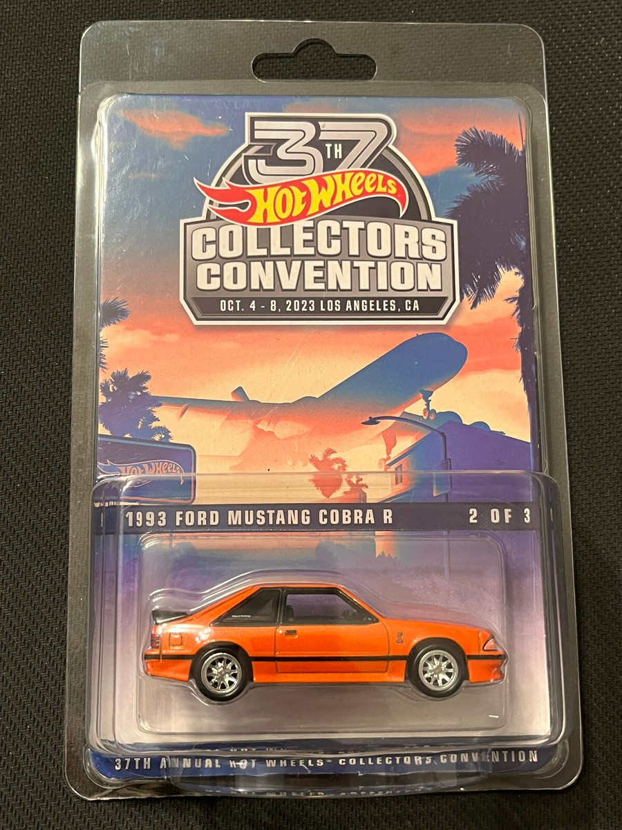 Hot Wheels 2023 Convention - 1993 Ford Mustang Cobra R - Orange