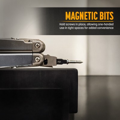 Galvanox 21PC Bit Kit w/ Ratchet for Leatherman EDC Tools – S2