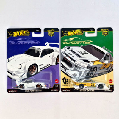 Hot Wheels RWB Porsche 930 Silhouettes 2025 & Skyline Silhouttes